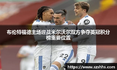 布伦特福德主场迎战米尔沃尔双方争夺英冠积分榜重要位置